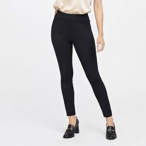Spanx Backseam Ankle Skinny Pants Women’s Medium Black Tall High Rise Stretch